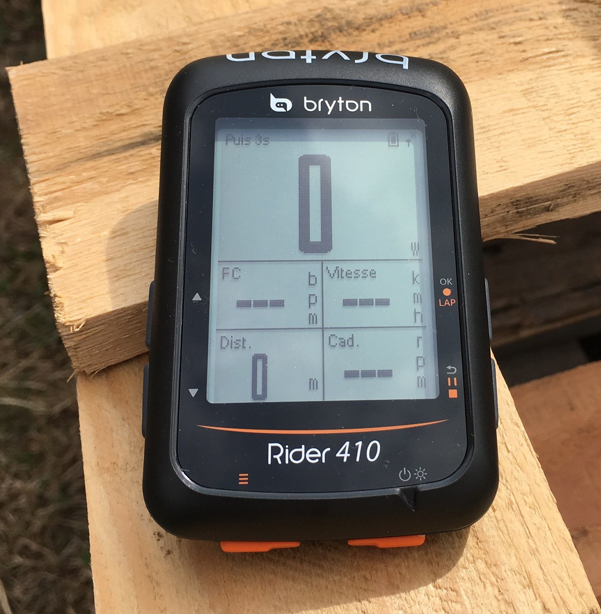 Compteur GPS Bryton Rider 410 E 
