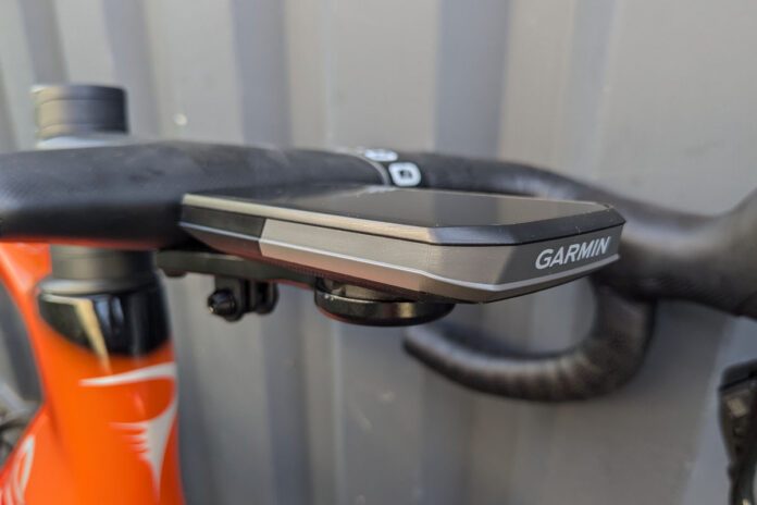 Garmin Edge 1050 test sur route